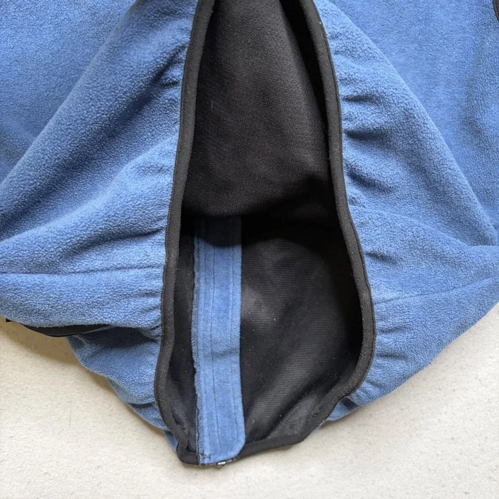 Mountain Hardwear Fleece Vest Mens L Blue Gore Windstopper Vintage 90s USA Made